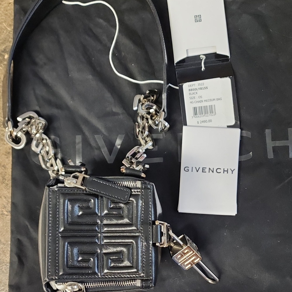 Givenchy Mini Pandora Cube Pouch - Picture 3 of 5